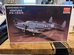 Academy Minicraft 1:72 Scale Lockheed PV-1 Ventura Model Kit (open Box). Fixed Price $15.00.