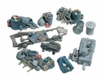 Woodland Scenics New 2025 Ho Scale Assorted Junk Piles 10 Pieces D205. Fixed Price $16.08.