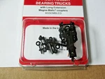 Micro-trains Stock #00302044 Barber Roller Bearing Trucks Long Extension Coupler. Fixed Price $10.00.