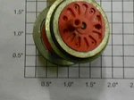 American Flyer PA15A251-A Franklin/washington Red Pul-mor Wheels, Gear & Axle. Fixed Price $20.00.