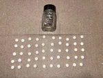 Postwar Lionel Full Bottle Of Sp Smoke Pellets, Clear Rubber Stamped - #2. Fixed Price $14.99.