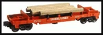 Lionel No. 6-26722 Lines Dump Car 2000 W/log Load New*. Fixed Price $49.99.
