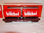 Lionel 6-26693 Hershey Krackel Flatcar Piggyback Trailers 027 Mib New Sealed. Fixed Price $59.99.