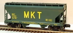 Lionel Mkt 2 Bay Centerflow Hopper 6-17004 Std. Scale Missouri Kansas Texas. Fixed Price $35.00.