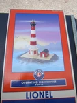 New! Lionel 6-24135 Operating Lighthouse Dated 2002. Fixed Price $175.00.