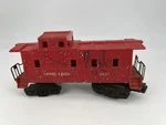 Lionel #6037 Gauge Caboose Red Fair. Fixed Price $7.64.