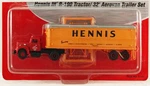 Classic Metal Works - #31101 Hennis Tractor W/32' Aero Van Trailer Set Nib. Fixed Price $19.99.