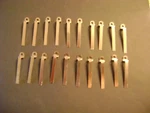 Lionel 1666E-83 Crosshead Guides (pkg. Of 20). Fixed Price $16.00.