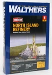 Walthers Cornerstone 933-3219 North Island Oil Refinery -- Kit Scale. Fixed Price $41.99.