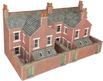 Metcalfe PO304 Low Relief Red Brick Terraced House Backs Card Kit 00 Gauge Pod. Fixed Price $25.32.