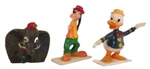 3 Marx Disneykins Toy Figurines Donald Duck Dumbo Goofy Plastic Vintage 1961. Fixed Price $14.99.
