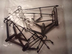 Lionel 18905-26 44 Tonner Black Hand Rail (set Of 6) Package.. Fixed Price $11.79.