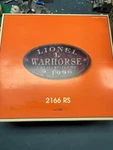 Lionel Warhorse 1996 Brand New Train Set. 2166 6-11909. Fixed Price $649.00.