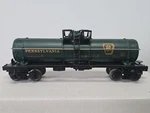Lionel 6-26100 Gauge Single Dome Pennsylvania Tank Car. Fixed Price $19.99.