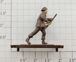 Lionel 6624-20 Brown Plastic Hobo Figures (3357-18). Fixed Price $6.00.