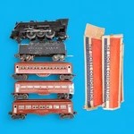 Lionel Prewar 224E Locomotive 2224W Tender 2642 2643 Passenger Cars Train Set. Fixed Price $349.00.