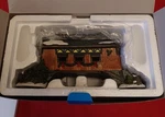 Vintage Heartland Valley Village Deluxe Porcelain Covered Bridge With Box, Owell. Fixed Price $15.00.