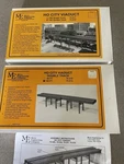 Lot Of 2 Vintage Micro Engineering Ho City Viaduct Double Track Bridge 150 Kits. Fixed Price $149.99.