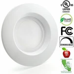 5" / 6" Led Recessed Light Fixture 90 Cri Dimmable Ul-listed Cec JA8 Title 24. Fixed Price $37.99.