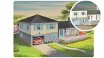Bachmann Scale 75TH Anniversary 2 Story Split Level House - 45633 Nib New. Fixed Price $36.55.