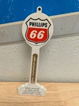 Vintage Thermometer Phillips 66 Gas Oil 7 Inch Sign Pole Lollipop Royalton. Fixed Price $34.00.