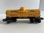 Lionel 6108 - O/O27 Gauge Yellow Single Dome Tank Car Racing Fuel Lpc. Fixed Price $9.95.