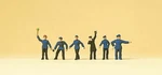 Scale Railway Personnel (6) Figure Set Preiser 79010. Fixed Price $20.57.