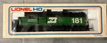 Lionel Ho Scale Burlington Northern 181 Green Diesel Train Locomotive -untested. Fixed Price $49.99.