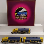Mth 20-2645-1 Alaska F-7 Aba Diesel Engine Set W/ps 2.0 #1502/1506/1517 Ex/box. Fixed Price $549.99.