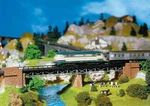 Faller 222550 Scale 1:160 Kit Of Bridge Abutment Set. Fixed Price $26.99.