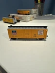 Bachmann Union Pacific 40 Plug-door Box Car 73661. Fixed Price $5.00.