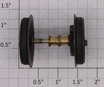 Lionel 21223-74 K-line Pacific Driver Wheel Set With Traction Tires. Fixed Price $10.00.