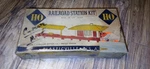 Vintage Bachmann Plasticville HO-100 Railroad Station Kit Original Box. Fixed Price $13.50.