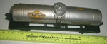 Rare 1949 Lionel 6555 Sunco Deluxe Metal Single Dome Tank Car, O/O27 Gauge. Fixed Price $35.95.