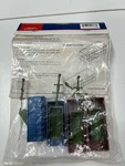 Walthers Cornerstone Ho Scale # 933-3516 Dumpster Set Nos 8 Pack Nip. Fixed Price $29.95.