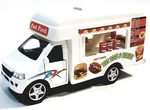 Kinsmart Ford E-350 Fast Food Hamburger Vending Camper 1/43 Scale Diecast. Fixed Price $5.75.