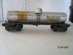 Lionel, Gauge, 2755 Sunoco Tank Car. Fixed Price $20.00.