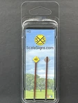 HO-2000-104-45-C / 1:87 Scale Street & Signs "railroad Speed Limit". Fixed Price $6.99.
