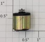 Faulhaber 1616L006S 6-VOLT Dc Can Motor With Pinion Gear. Fixed Price $20.00.