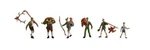 151068 Faller Ho Hunter Characters With Accessories And Helper As Pictured. Fixed Price $9.87.