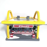 Department 56 Lighted Mcdonalds Snow Village 54914 Ronald Christmas Original Box. Fixed Price $350.00.