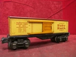 Lionel Lines #1679 Baby Ruth Candy Yellow Train Box Car. Fixed Price $12.50.