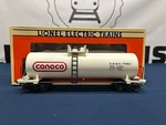 Lionel Conoco Unibody Single Dome Tank Car 6-17903. Fixed Price $34.99.