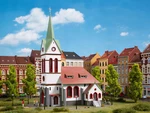 Small Town Church Ho Gauge Auhagen Kit 11370. Fixed Price $97.46.