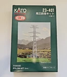 Kato N-gauge 23-401 Electrical Towers Pylong Kit (set Of 3) New. Fixed Price $23.00.