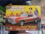 Revell Starsky & Hutch Ford Torino Kit # 85-4023 Sealed Minor Dented Box 1:25. Fixed Price $48.00.