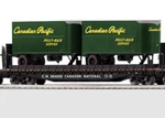 Lionel 6-27494 Canadian Pacific PS-4 Flatcar Piggybacks Trailers #664006 Diecast. Fixed Price $125.00.