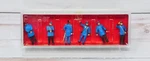 Preiser Mini-figures 12134,ROYAL Bavarian Railway Personnel Around 1900 Ho Scale. Fixed Price $19.95.
