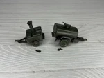 Roco Ho Model Miniatures Minitanks Z149/50.39 Water & Mess Trailers No Package. Fixed Price $15.00.