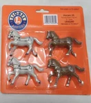Lionel 1930280 Horses Figure Pack 027 Mib New Painted! Barn Farm Animal. Fixed Price $24.99.